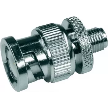 Telegärtner BNC Fiche mâle vers SMA femelle Adaptateur coaxial RF, 50 Ohm, droit, J01008A0017