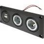 Prise de courant encastrable ProCar 67326500 12V/24V avec port de charge USB, DIN/ISO 4165, 16A/8A, 5V/2.1A, noire