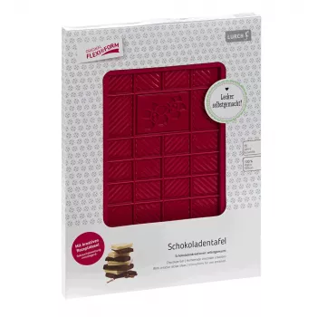 Lurch 83090 Silicone Chocolate Mould, 12.0 x 20.5 cm