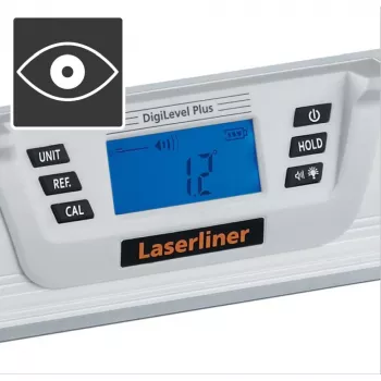 Niveau à bulle numérique Laserliner DigiLevel Plus 25 081.249E