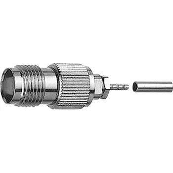 TELEGÄRTNER Connecteur femelle TNC à sertir pour RG-316/U, 50 Ohm, lot de 5 (J01011A0050)