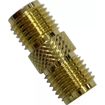 Adaptateur SMA femelle vers SMA femelle Wittenberg Antennen 103514, 50 Ohm, doré