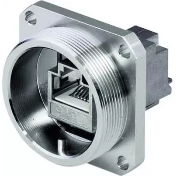 Telegärtner ensemble de bride TOC IP68 coupleur AMJ K Cat.6 - 1 pièce J60020A0002