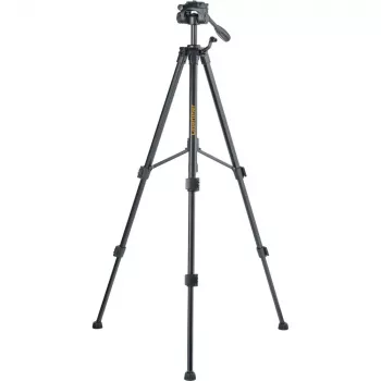 Laserliner FixPod trépied 155 cm, hauteur de travail maximale 155 cm, aluminium, noir 090.132E