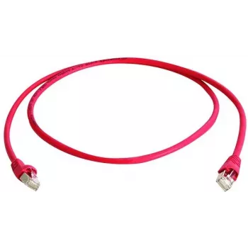 Telegärtner câble de raccordement réseau croisé CAT 6A S/FTP, RJ45, 3 m, rouge, sans halogène, ignifuge L00002A0139