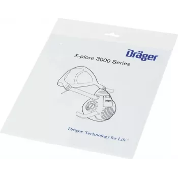 Dräger X-plore 3300 Half Mask Respirator Paint Set with 2 A2P3 RD Filters (R57793)