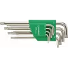 Stahlwille 10771/8 jeu de clés coudées Torx à tête sphérique, 8 pièces (T9-T40) 96432700