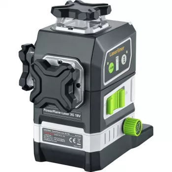 Laserliner PowerPlane-Laser 3G Multi-18V Green 3 x 360° Laser Level (Bare Unit) 036.380L