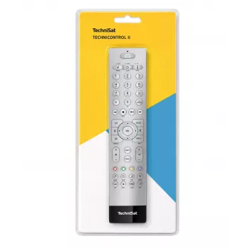TechniSat TechniControl II ALU argent télécommande universelle (FB Code TV) 0002/3859