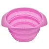 LURCH Foldable Colander Grape 24 cm Silicone with PP Base 210286