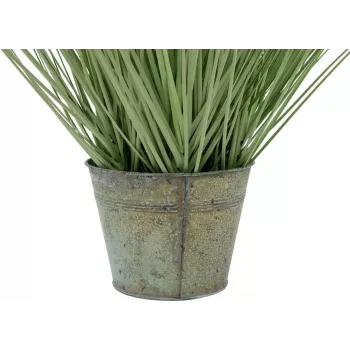 Herbe ornementale artificielle EUROPALMS, 65 cm, verte, pot noir 82600145