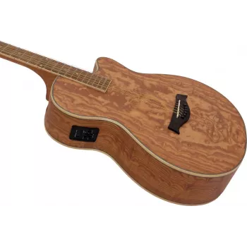 DIMAVERY SP-100 Western Guitar, Natural 26235018