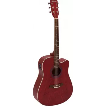 DIMAVERY JK-510 Guitare western, cutaway, veinée 26231389