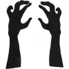 EUROPALMS Silhouette Arms, 40cm, Black, Polyethylene, Pair (83505005)