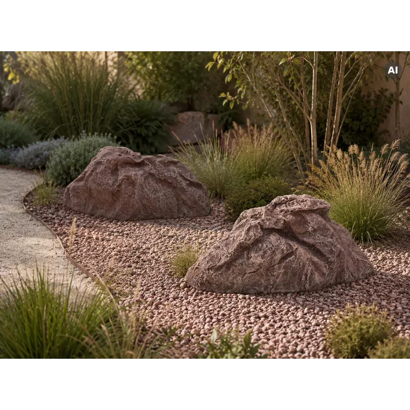 Rocher décoratif EUROPALMS, grès 83313239
