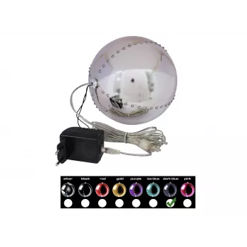 EUROPALMS LED Snowball 15cm, Dark Blue 83501247