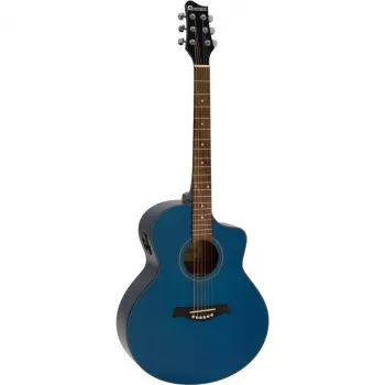 DIMAVERY STW-50 guitare western, bleu 26245088