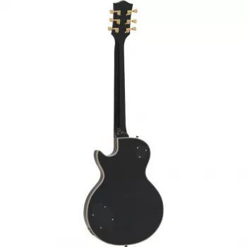 DIMAVERY LP-530 Electric Guitar, Black/Gold 26215156
