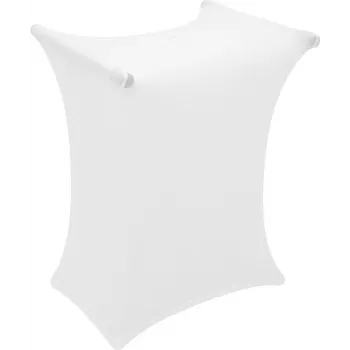 EUROPALMS housse pour support de clavier blanche (83312102)