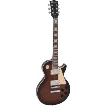 Guitare électrique DIMAVERY LP-700, Flamed Brown 26219389