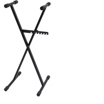 DIMAVERY SL-4 support de clavier cadre en X acier noir 26702063