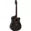 Dimavery STW-90 Dreadnought Acoustic Guitar, Vintage Black 26245082