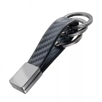 TROIKA TWISTER CARBON Porte-clés (KRG649/CB)