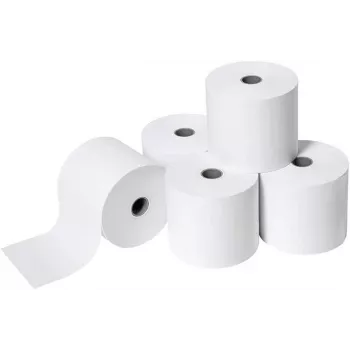 Olympia Rouleaux de papier thermique pour systèmes de caisse 80 mm de largeur/50 m de longueur blanc (68601450)