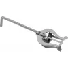 DIMAVERY lyre de marche pour trompette, métal nickelé, fixation à pince, argent 26600540