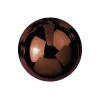EUROPALMS Decorative Ball 3.5 cm, Brown, Glossy, 48 Pieces (8350129V)