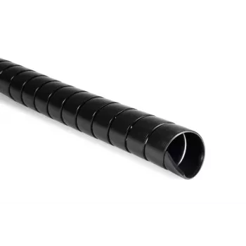 Gaine spirale HellermannTyton SPF-50-PP-BK, polypropylène, noire, 25 m 162-20500
