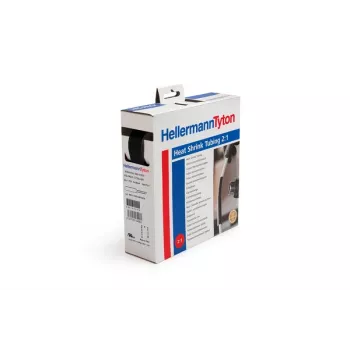 HellermannTyton 300-30160 gaine thermorétractable 3:1, 3 mm, noire, 10 m