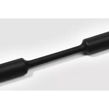 HellermannTyton TREDUX-6/2 PO-X BK 15 gaine thermorétractable, 3:1, 6 mm à 2 mm, noire, 1 m