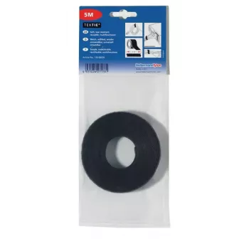 HellermannTyton collier de serrage velcro 1 m x 12,5 mm noir (130-00008)