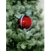 Boule de neige LED EUROPALMS 15 cm, rouge 83501243