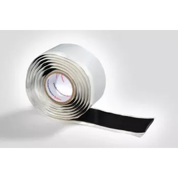 Ruban isolant en PVC HellermannTyton 711-10300, noir, 19 mm x 20 m, 0,15 mm