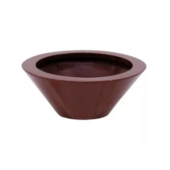 Coupe décorative rouge brillante EUROPALMS Leichtsin Bowl-15 83011823