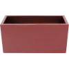 EUROPALMS Leichtsin Cube-50 Red High-Gloss Polystyrene Decorative Cube 50 cm 83011873