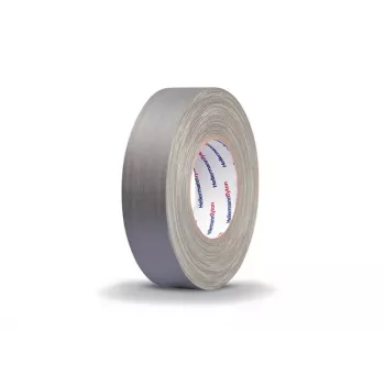 Ruban en tissu de coton gris Hellermann Tyton HTAPE-TEX-19x50 19 mm x 50 m 712-00506
