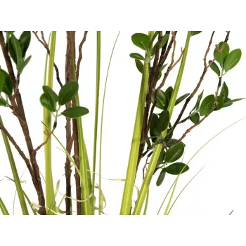 EUROPALMS arbuste persistant avec herbe plante artificielle, 120 cm 82600183