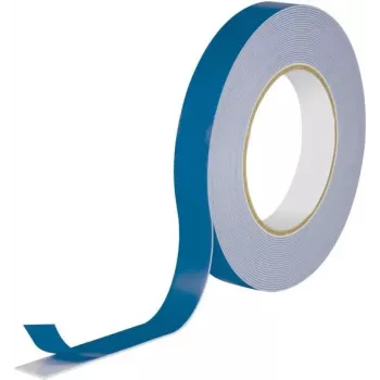 BEKO Ruban de montage pour miroir 19 mm x 10 m Blanc adhésif double face 262200019