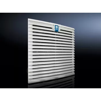 Filtre de sortie Rittal pour ventilateurs de filtre SK 3237.1xx, G3, IP54, 204 x 204 mm, gris clair 3237208