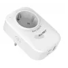 ALLNET ESP32 Prise connectée Wi-Fi avec mesure d'énergie et 2x chargeur USB ALL3079