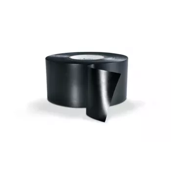 HellermannTyton 710-00802 ruban thermique transfert à la cire renforcée à la résine T82, noir, 30 mm x 30 m, pack de 24