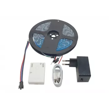 SYNERGY21 QuinLED dig2GO pack LED numérique portable avec bande RGBW, contrôleur de puissance et bloc d'alimentation S21-LED-JT230011