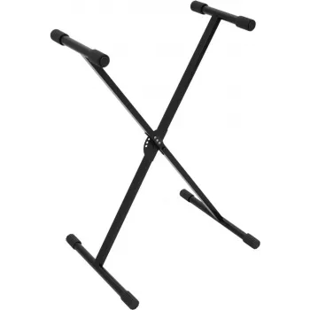 Support de clavier DIMAVERY SL-2EU style X, réglable en hauteur, pliable, noir 26702069