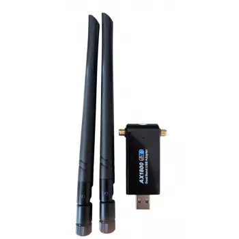 Clé USB Wi-Fi ALLNET Wireless AX 1800 Mbit USB 3.0 ALL-WA1800AX-EXT avec antennes externes