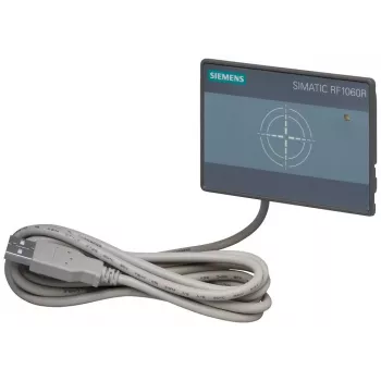 Module de communication PROFINET Siemens 6GT28910UE50 SIMATIC RF200/RF300/RF600, 4 ports lecteurs, RS422, 24 V DC, rail DIN