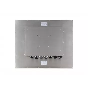 ALLNET Armoury-190 PC tactile industriel 19 inch IP67 en acier inoxydable, Intel Celeron J4125, 4 Go de RAM, 128 Go SSD, Windows 10 Pro