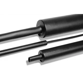Gaine thermorétractable HellermannTyton MU47 4:1 40 mm à 12 mm noire 1 m